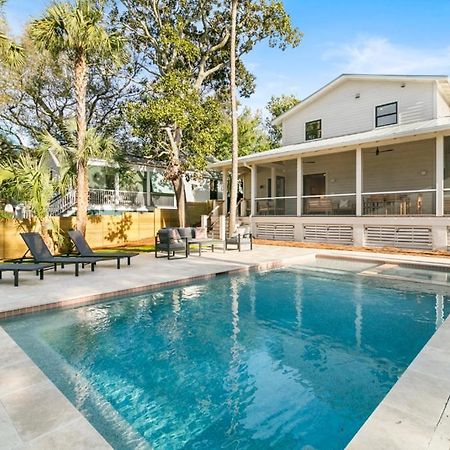 1St Block E Hudson - Green Wave - Newly Remodeled - Pool And Hot Tub - Ideal Central Location Villa Folly Beach Exterior photo