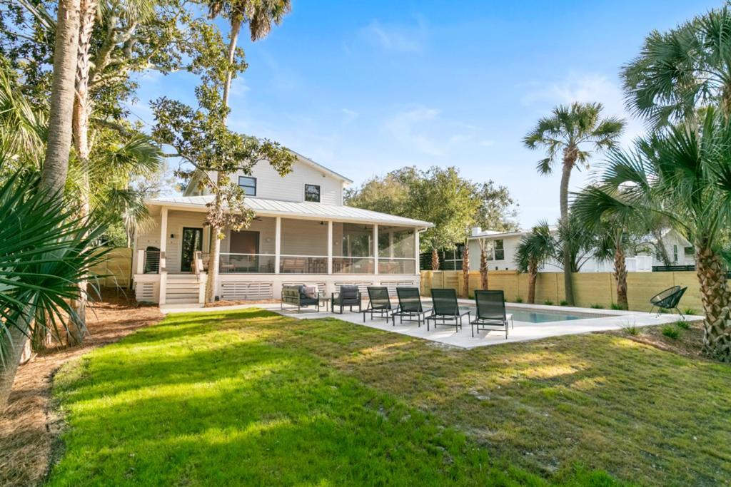 1St Block E Hudson - Green Wave - Newly Remodeled - Pool And Hot Tub - Ideal Central Location Villa Folly Beach Exterior photo